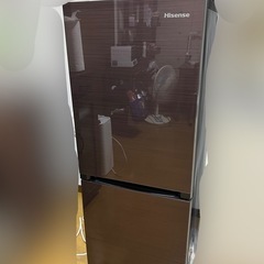 決まりました】冷蔵庫ハイセンス 2020年式 154L ブラウン