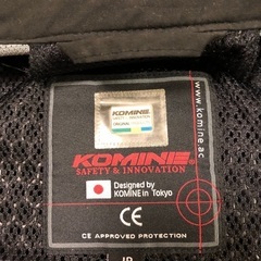 KOMINE バイク🏍️ジャケット3L 美品の画像