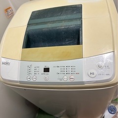 （引き渡し予定者決定済）
洗濯機Haier ２０１７年