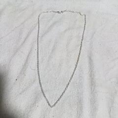 ᒍ→→→m23-1★銀の鎖ツイスト ヘビーパンク太編みプラチナ仕上925シルバーネックレス 誕生日プレゼント旅行連休夏海ギフト国内発送の画像