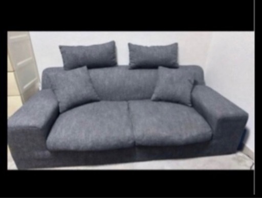 LOWYA ソファー　グレー