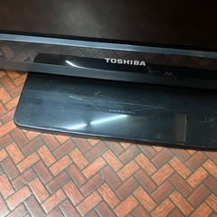決定　TOSHIBAテレビ　の画像