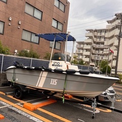 17ft ボートトレーラーセット の画像