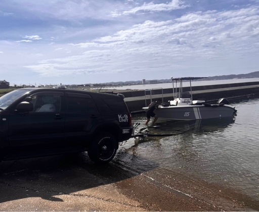 17ft ボートトレーラーセット