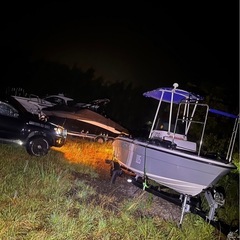 17ft ボートトレーラーセット の画像