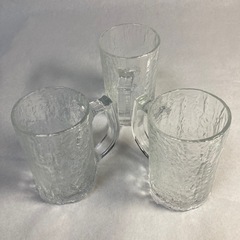 ビールジョッキ　3個　（あげます）の画像