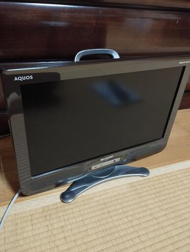 20型液晶テレビ　ソニーAQUOS　説明書有り