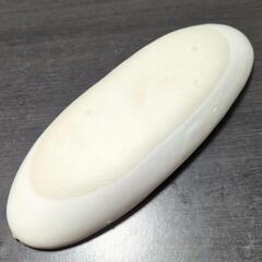 美濃焼　和食器 トルコブルーに吸い込まれそうな大きい オーバルボウル　陶磁器　新品　名入りの画像