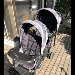 【お値下げしました】二人乗りベビーカー