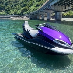 とにかく目立つ3段シート全塗装カスタム艇カワサキジェットスキー水上バイク300xスポーツ マリンスポーツの画像