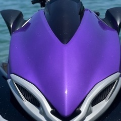 とにかく目立つ3段シート全塗装カスタム艇カワサキジェットスキー水上バイク300xスポーツ マリンスポーツの画像