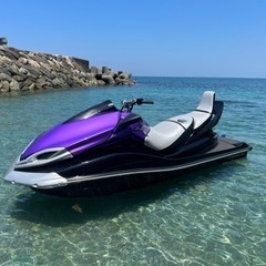 とにかく目立つ3段シート全塗装カスタム艇カワサキジェットスキー水上バイク300xスポーツ マリンスポーツの画像