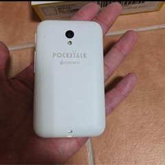 ポケトークs PTSGR ホワイトの画像