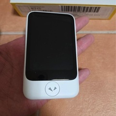 ポケトークs PTSGR ホワイトの画像