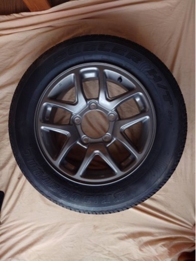 新車外し 2021年製 スズキ ジムニー JB64 純正スペアタイヤ 175/80R16 ブリヂストン