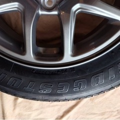 新車外し 2021年製 スズキ ジムニー JB64 純正スペアタイヤ 175/80R16 ブリヂストンの画像