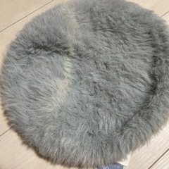 【新品】passage mignon グレーのベレー帽   