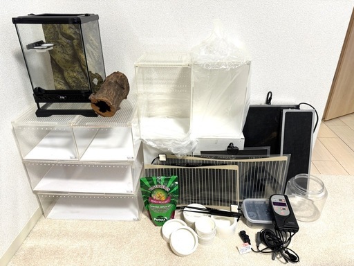 爬虫類飼育品セット