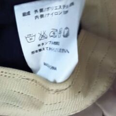 リボン つば広ハット 帽子の画像