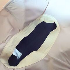 リボン つば広ハット 帽子の画像