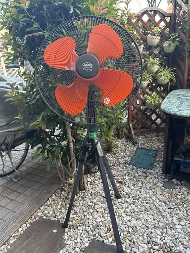 45cm工業用扇風機　屋外用扇風機　アウトドア