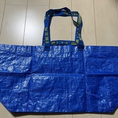 IKEA 　FRAKTA フラクタ キャリーバッグL、M　ブルーの画像
