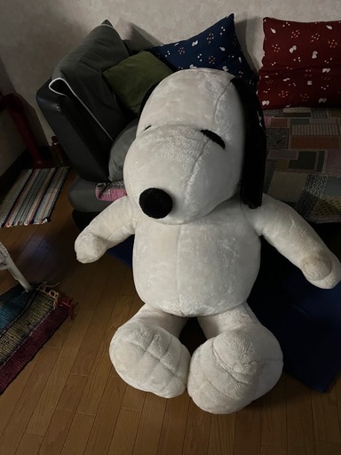 特大スヌーピーぬいぐるみ、130センチスヌーピーぬいぐるみ