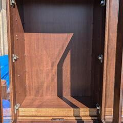 光家具工業株式会社 食器棚 収納棚 昭和レトロ アンティーク ヴィンテージ家具の画像