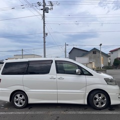 広々車中泊！アルファード！の画像
