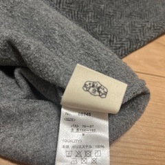 薄手　裏起毛　タートルネックトップスの画像