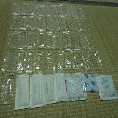 ●無料● 保冷剤 48点 （大半が約11㎝×4㎝）まとめて 差し...