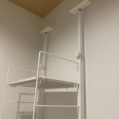 ニトリ　突っ張り壁面収納Nポルダの画像