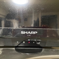シャープ　32v型ワイド　の画像