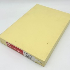 未開封◆長期保管品◆カラーペーパー◆クリーム色◆500枚