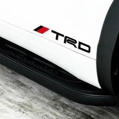 2枚セット TRD トヨタ TOYOTA ステッカー デカール ...