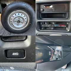 ハイゼットカーゴ☆平成28年式☆貨物☆4WD☆ハイルーフ☆ETC☆車検半年☆エアコン良好☆の画像