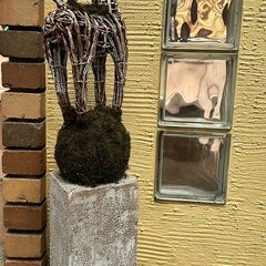 クリスマス用　トナカイのオブジェの画像