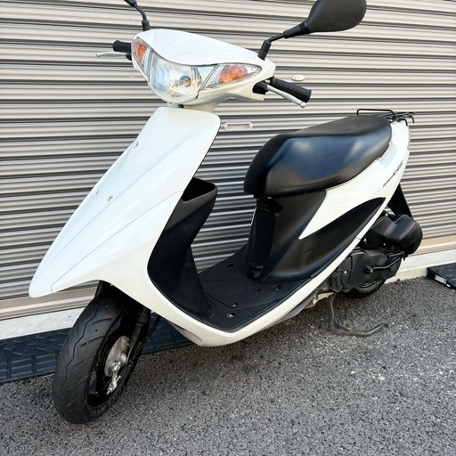 2922.定番人気　アドレスv50 高年式白メーター　バッテリー新品　千葉県柏市　即日配送、自走引き取りも可能