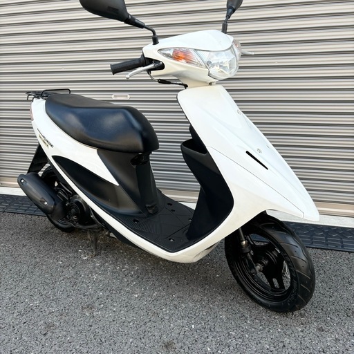 2922.定番人気　アドレスv50 高年式白メーター　バッテリー新品　千葉県柏市　即日配送、自走引き取りも可能