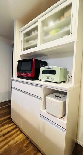 ニトリ　食器棚　キッチンボード