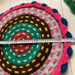 レトロ座布団の画像