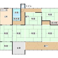初期費用０円の一軒家です!!ペットOK！リフォーム済み！敷金、礼金、更新料なし - 日立市
