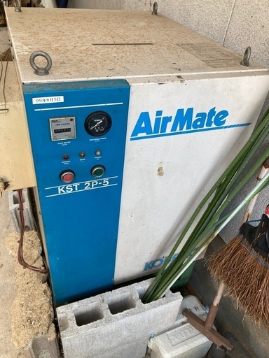 (ジャンク)コベルコ　コンプレッサー