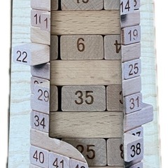 ジェンガ51ピース　woodの画像
