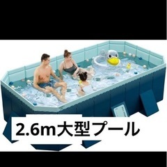 新品未使用！大型プール 空気入れの必要なし　