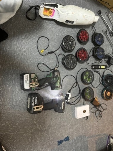 空調服バッテリー工具など色々