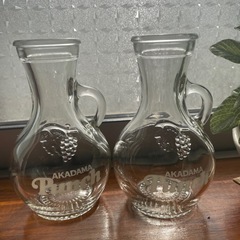 赤玉パンチ　レトロな空ビン　2本セット