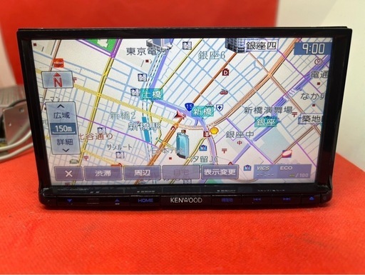 KENWOOD 2023地図　MDV-D502BT 新品パーツ＋新品バックカメラ