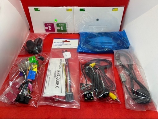 KENWOOD 2023地図　MDV-D502BT 新品パーツ＋新品バックカメラ