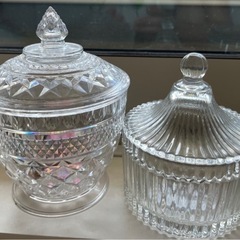 ガラスなどの小物入れ　美品の画像
